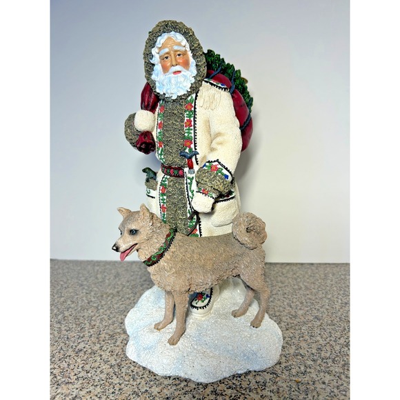 PIPKA 2001 Memories of Christmas Alaskan Santa 13943 #2593/4500 - From Alaska - Picture 1 of 16